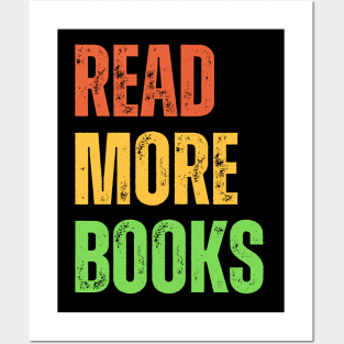 Read More Books- Booklovers Posters and Art